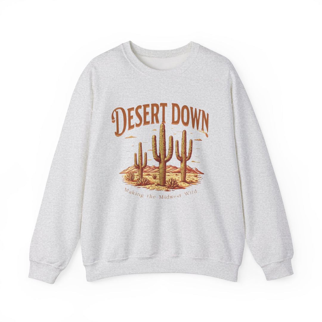 Desert Down Scene Crewneck Sweatshirt