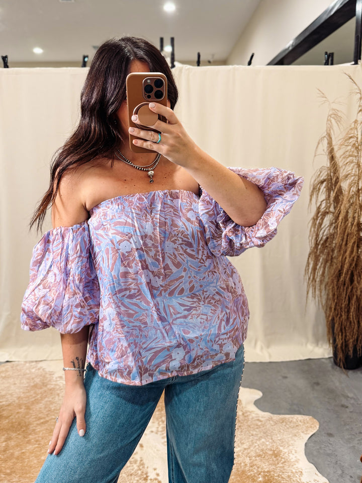 Lilac Lavender Top
