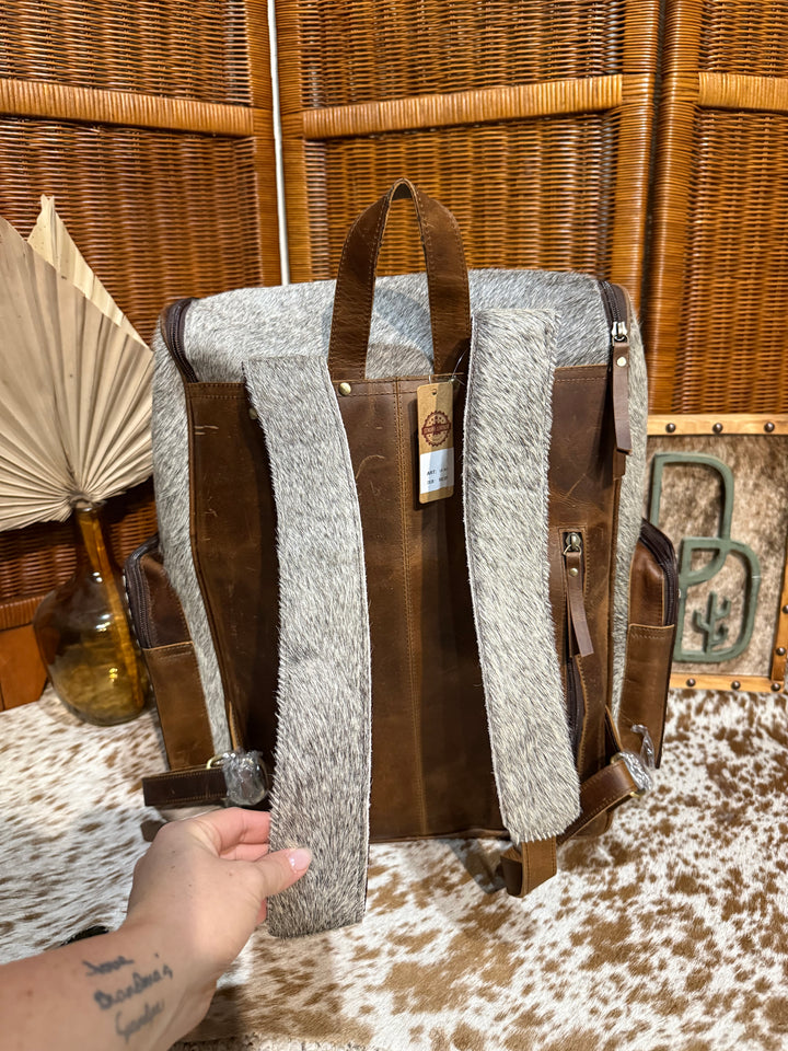 Evangeline Cowhide Backpack #61