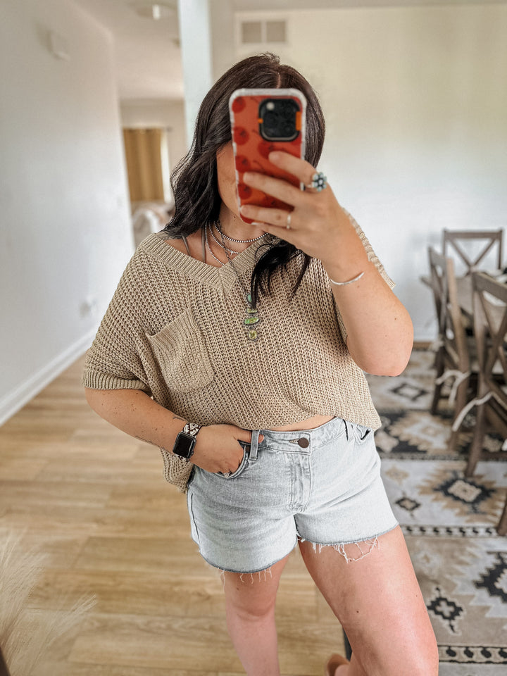 Day Trip Top: Mocha