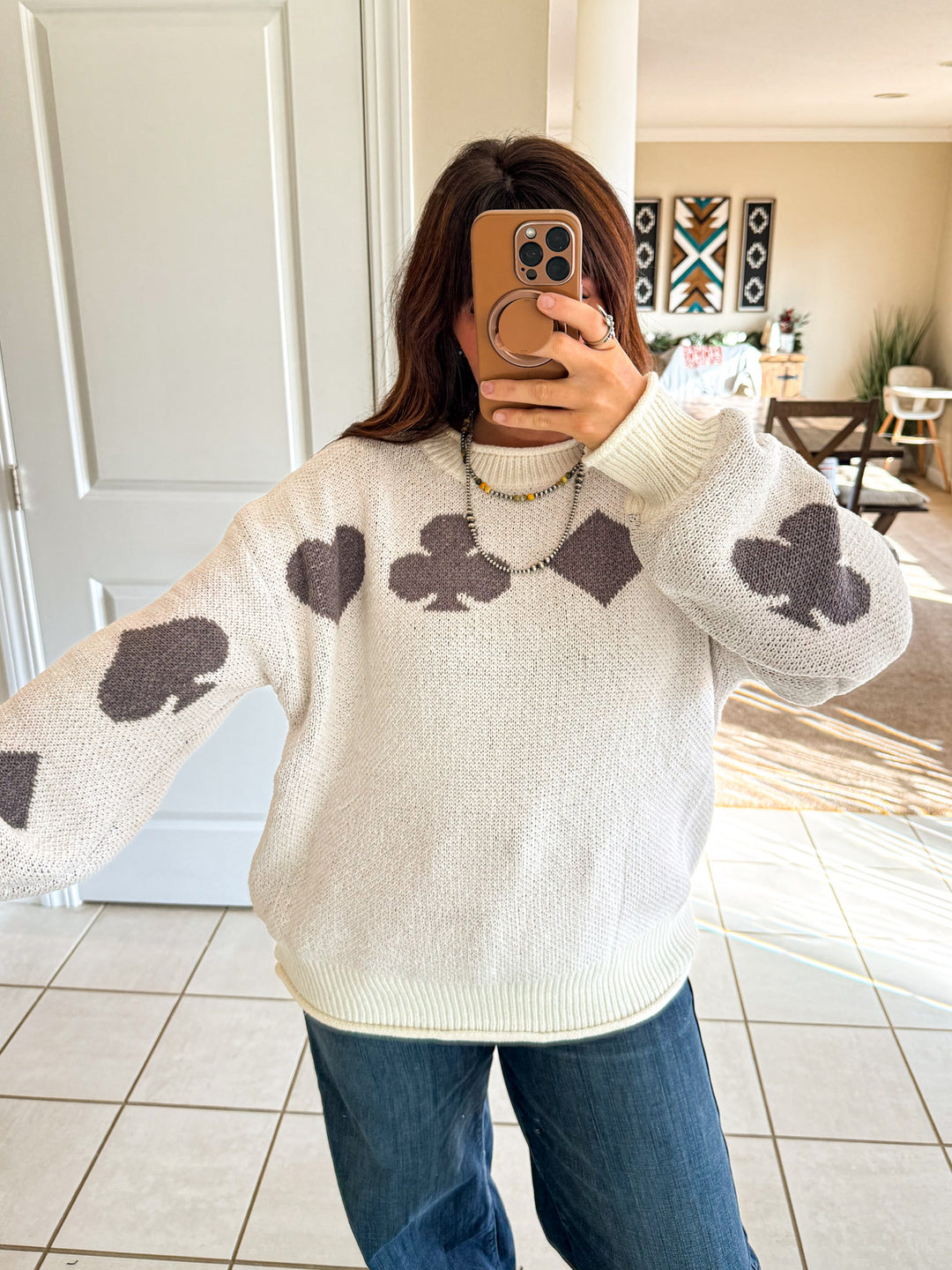 Play Your Hand Sweater