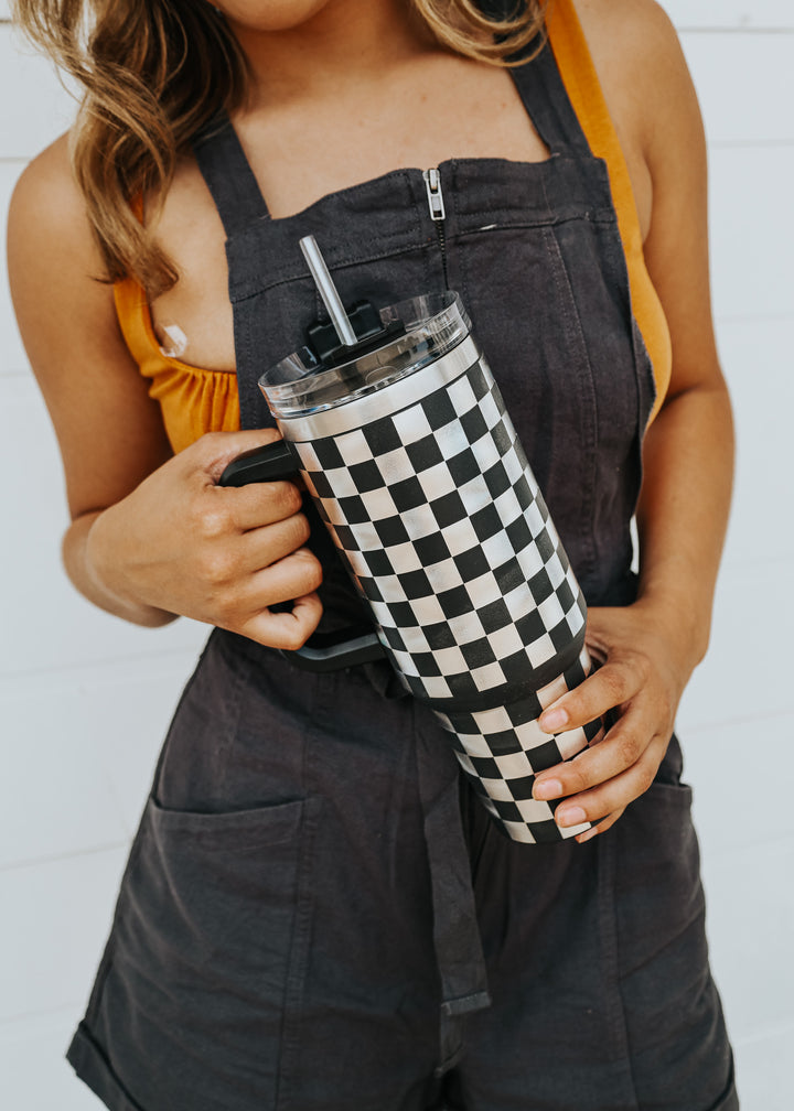 Winners Circle Tumbler: Black