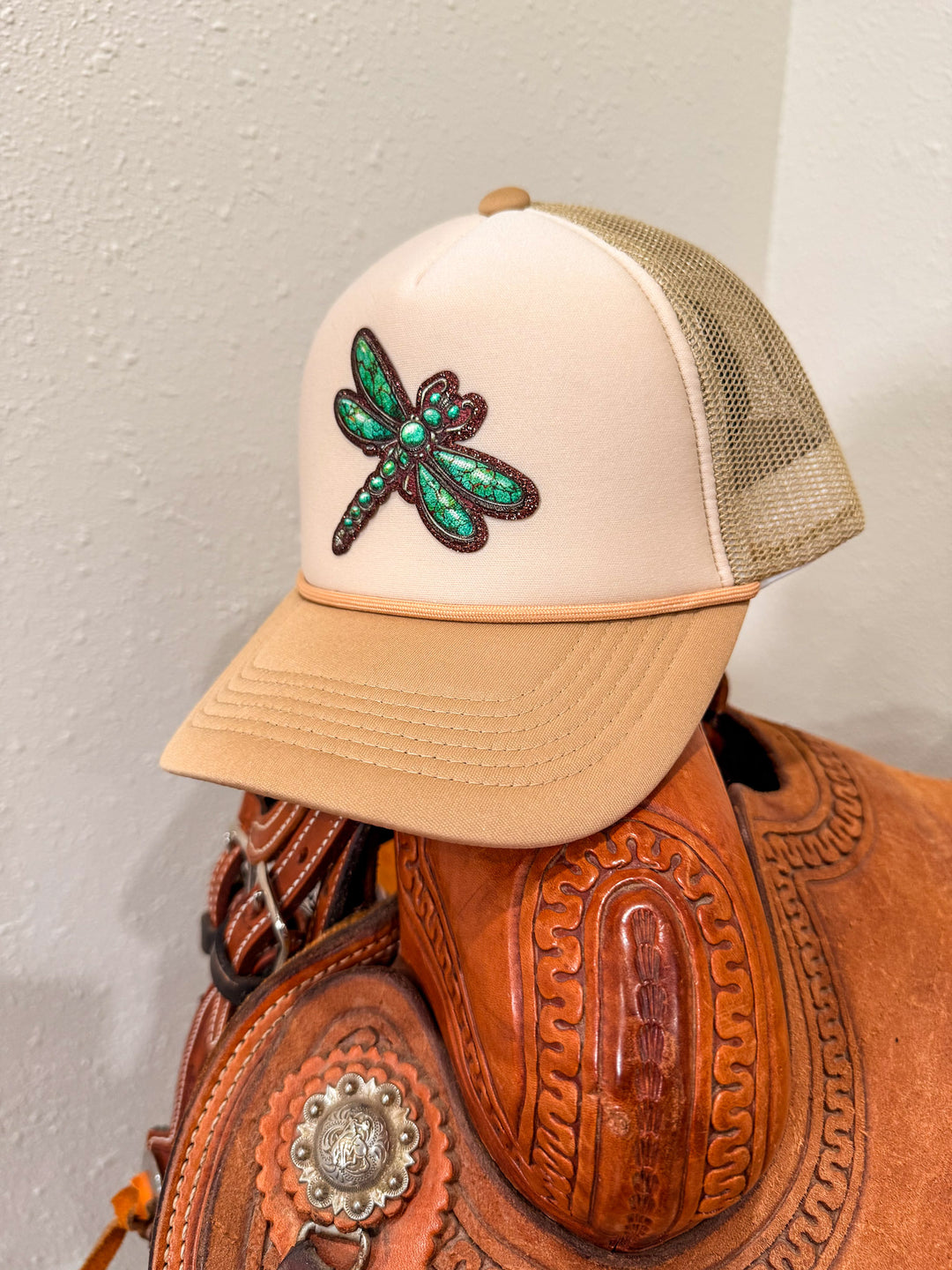 Copper Dragonfly Trucker Hat
