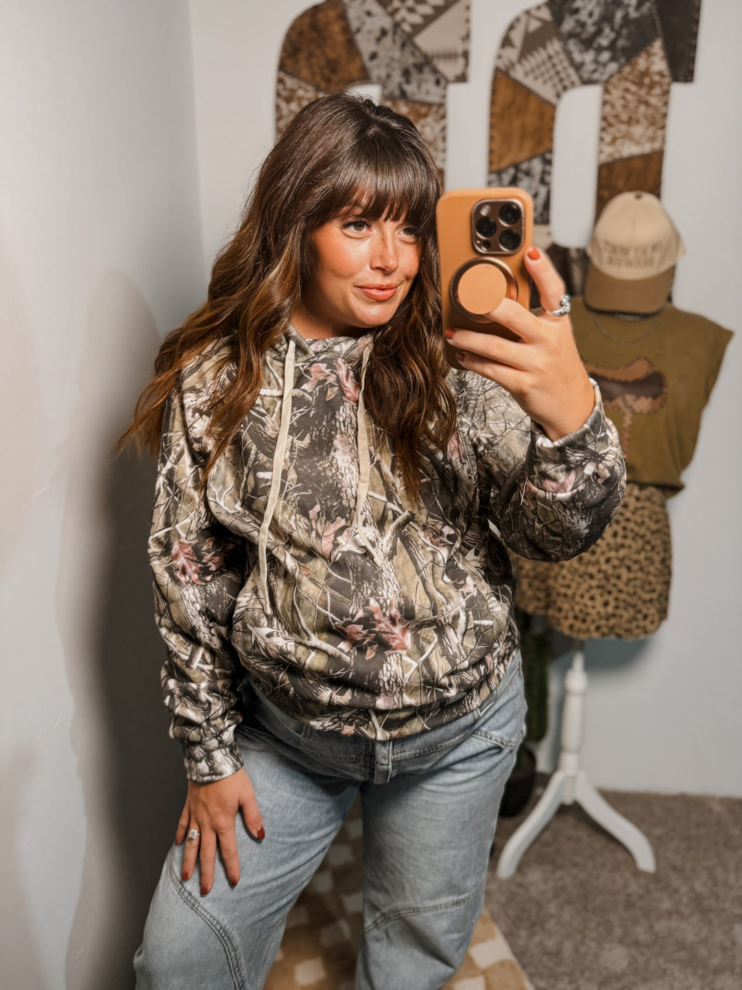 Camo Oversized Hoodie