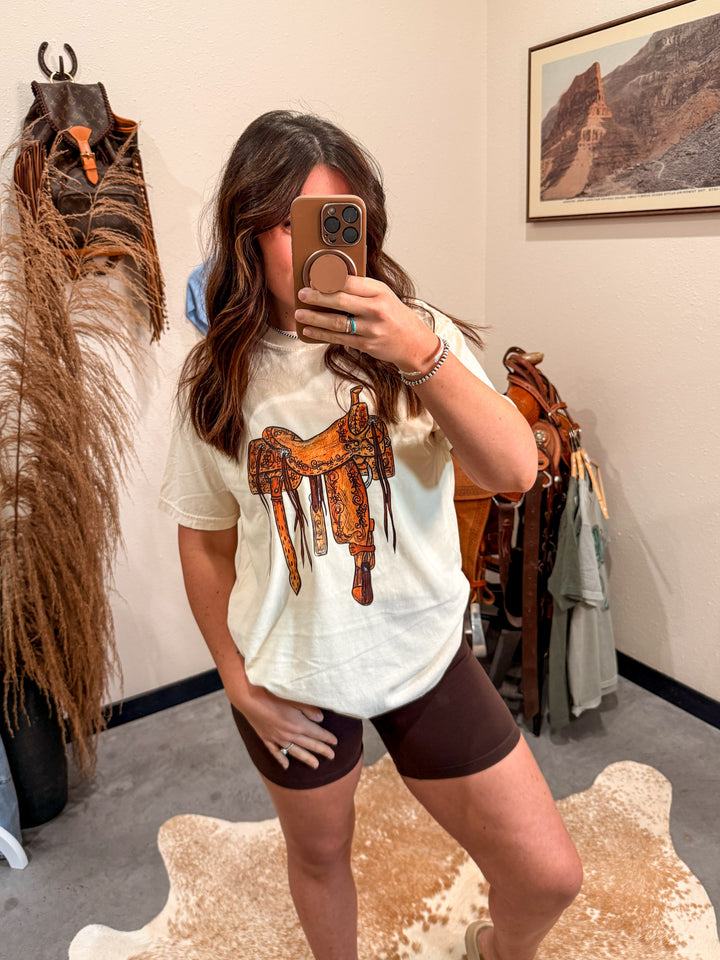 Tooled Saddle Tee