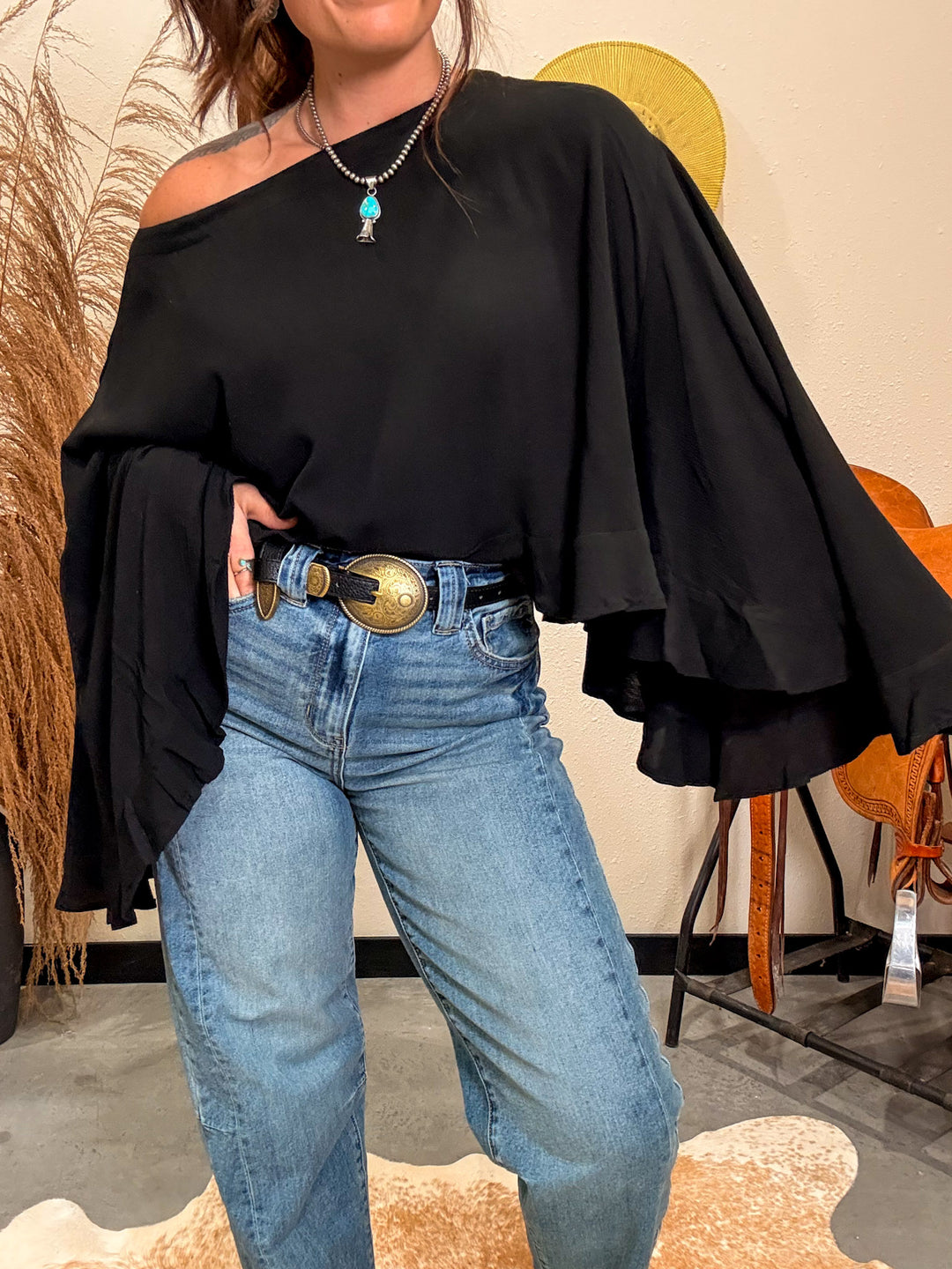O'Fallon Top: Black
