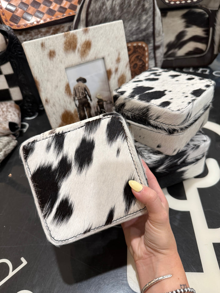 Cruella Cowhide Jewelry Box