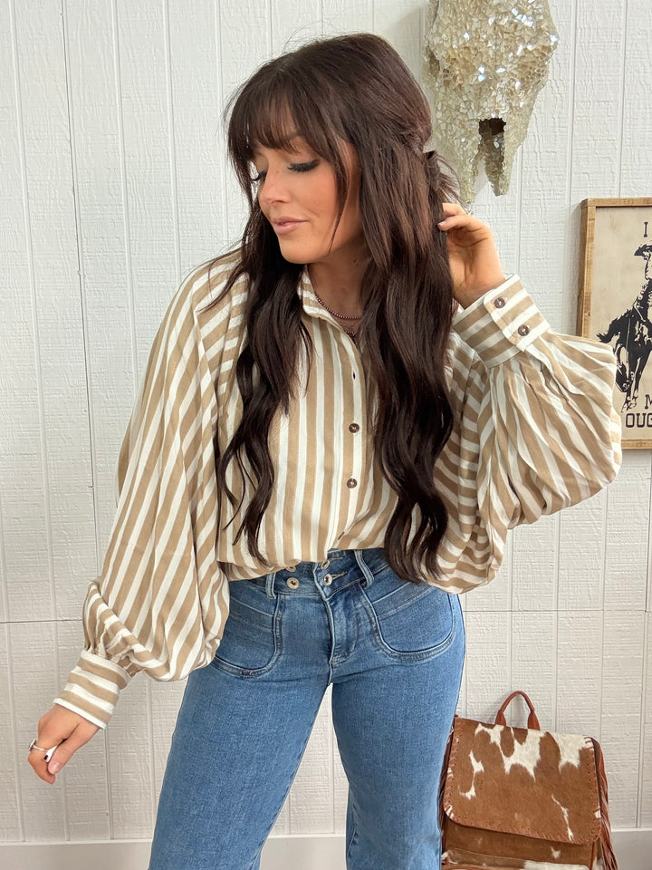 Corral Striped Top