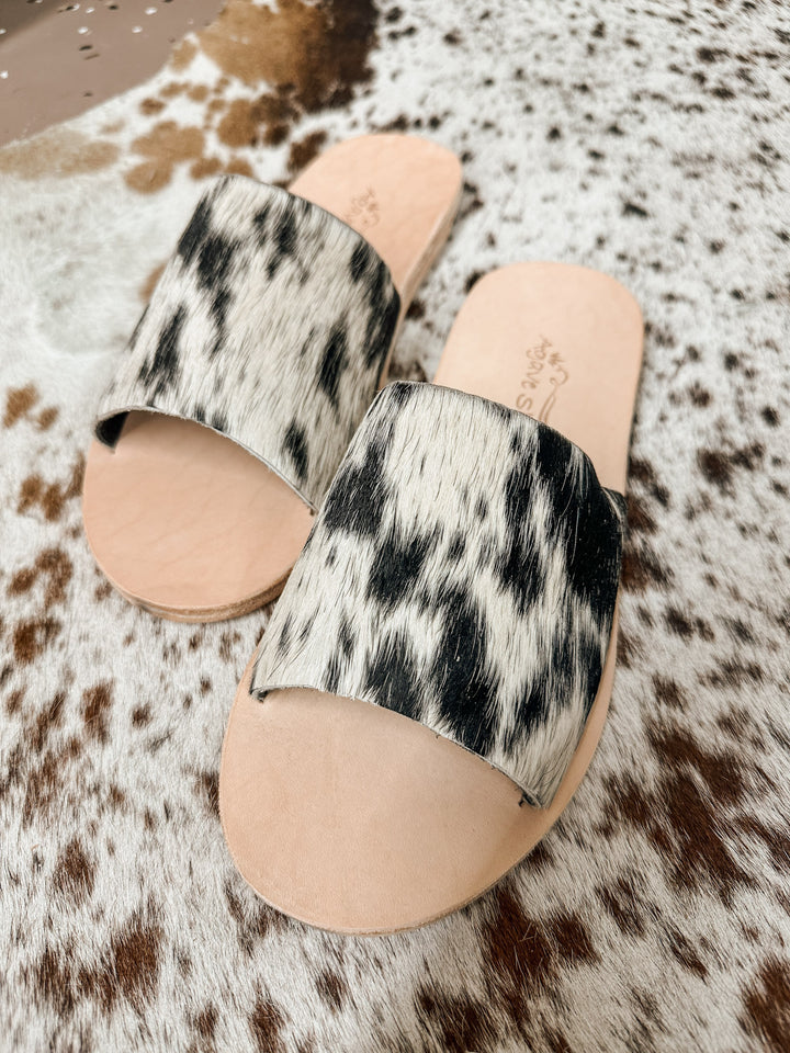 Agave Sky Cowhide Sandals 7 #8