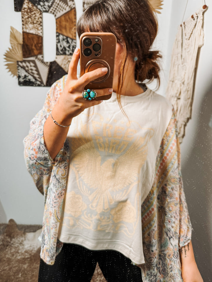 Free Bird Bandana Tee