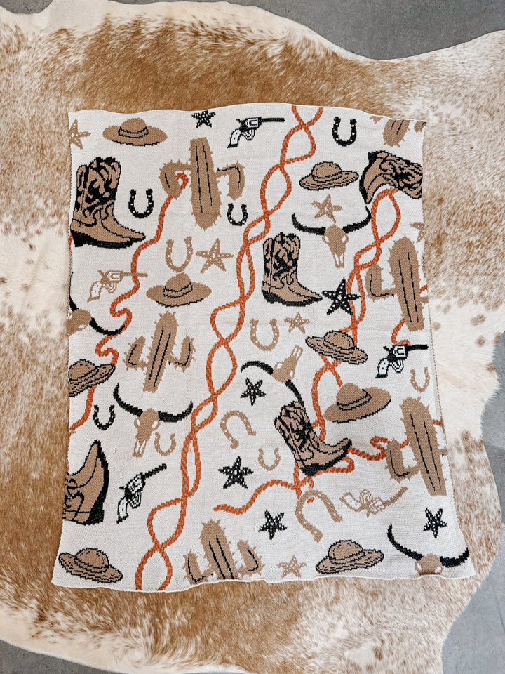 Snuggle Spur Wrap Blanket