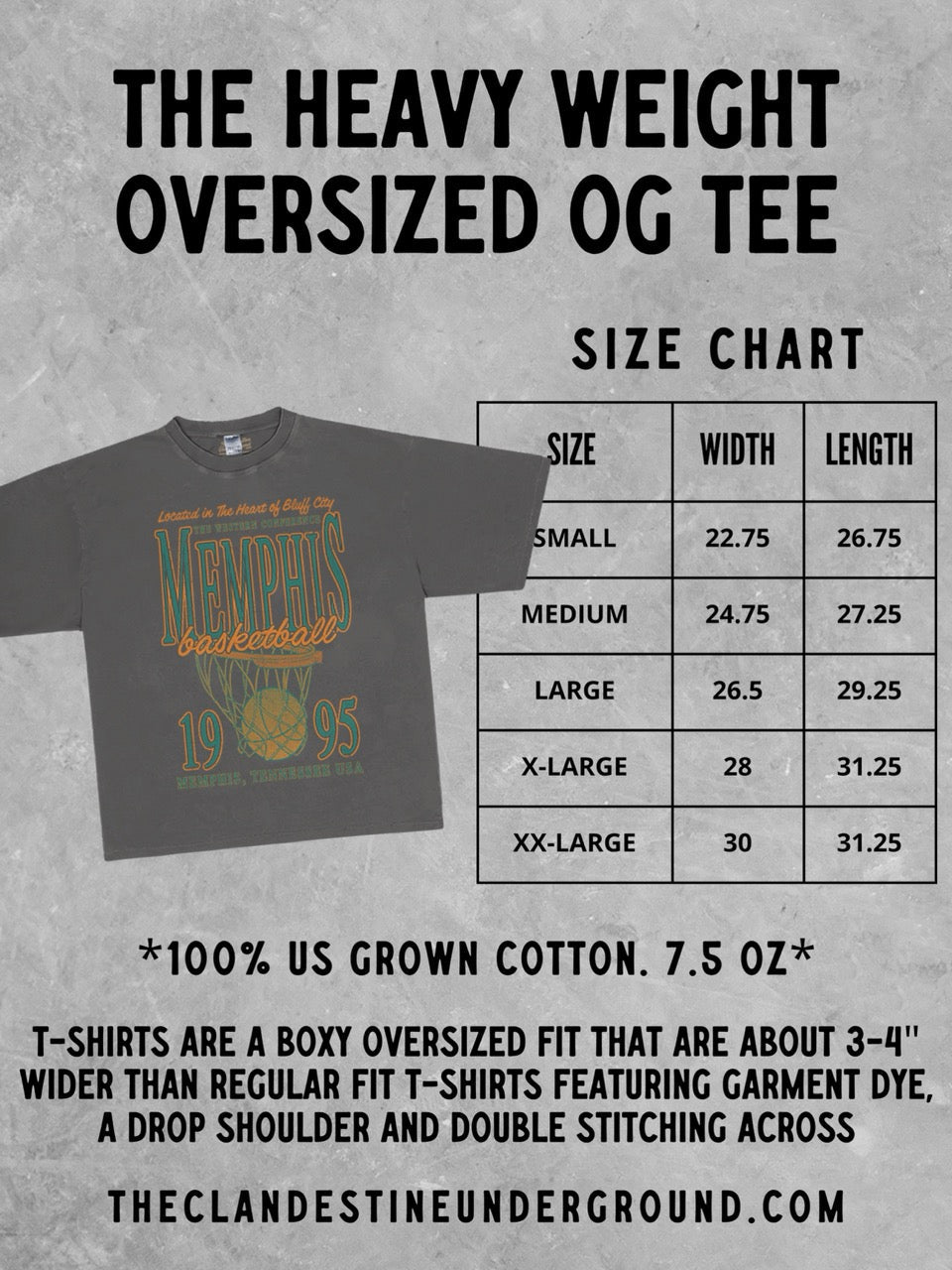 Underground: Cool It Cowboy Boxy Oversized Tee