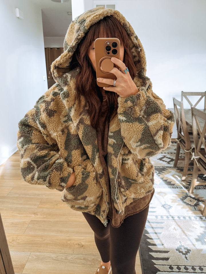 Deer Camp Sherpa Hoodie