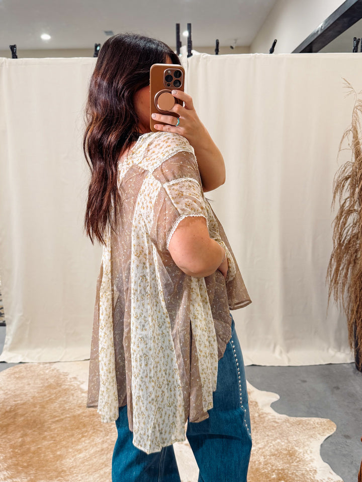 Bianca Floral Tunic Top