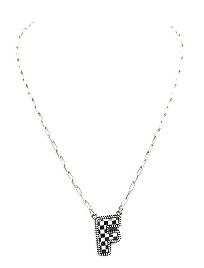 Checkered Bubble Necklace