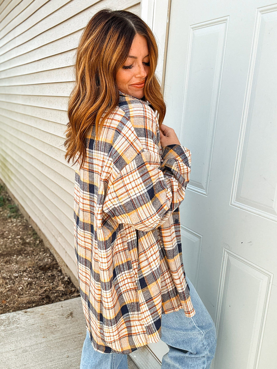 Blue & Gold Flannel