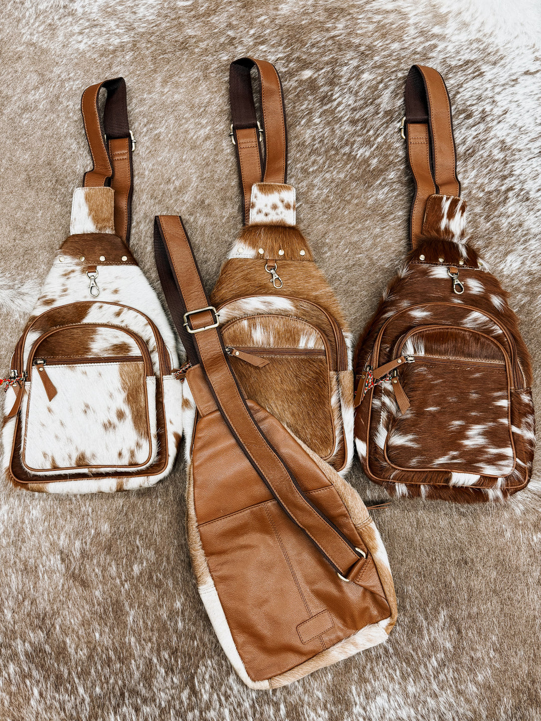 Simons Cowhide Sling Bag