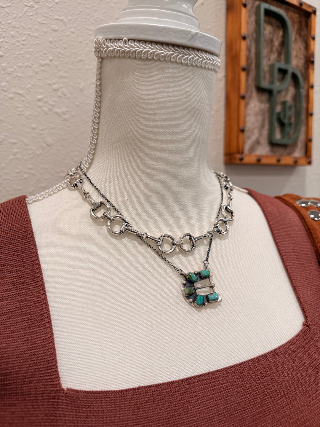 Snaffle Bit Link Necklace