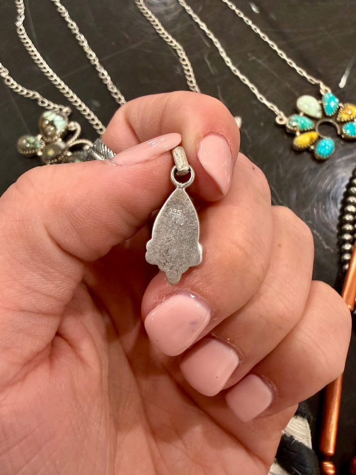Turquoise Dainty Pendant #8