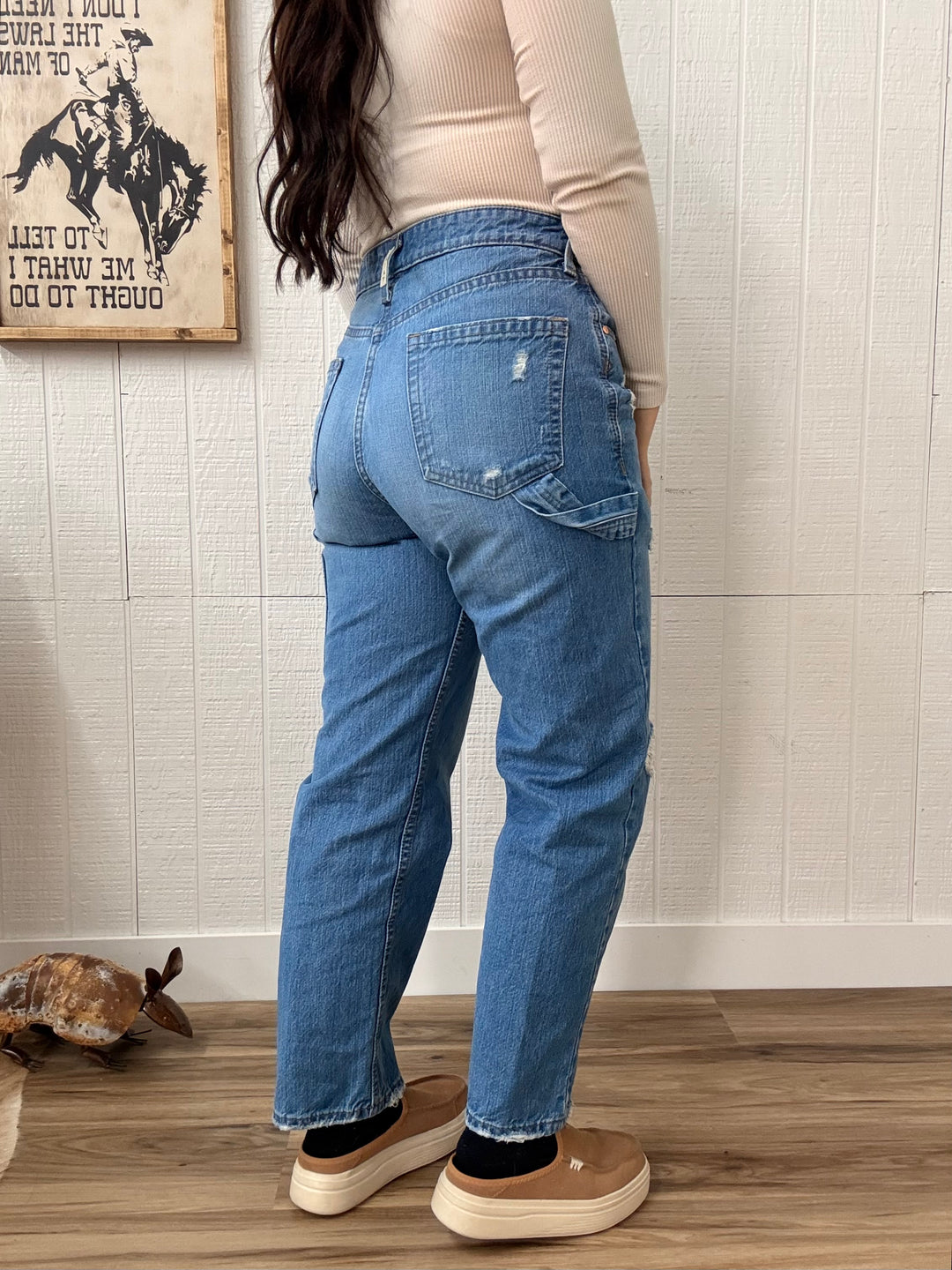 Ariat: Ult HR Tomboy Carpenter Straight Jean