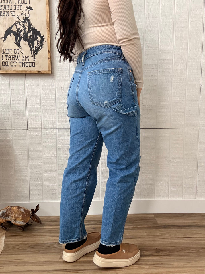 Ariat: Ult HR Tomboy Carpenter Straight Jean