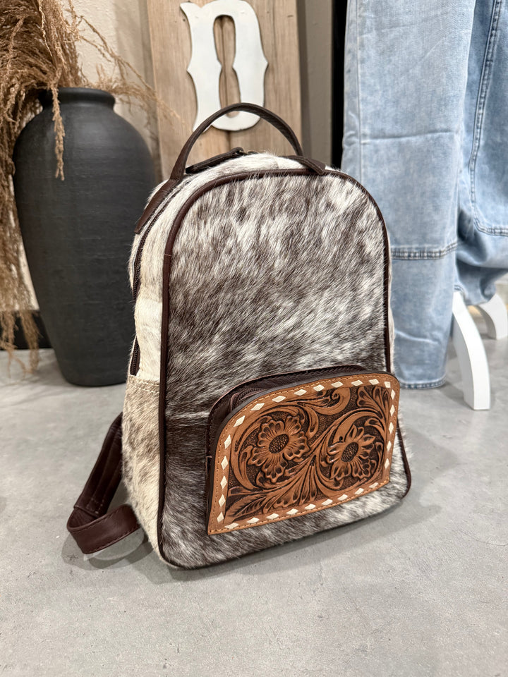 Cowhide Backpack #4