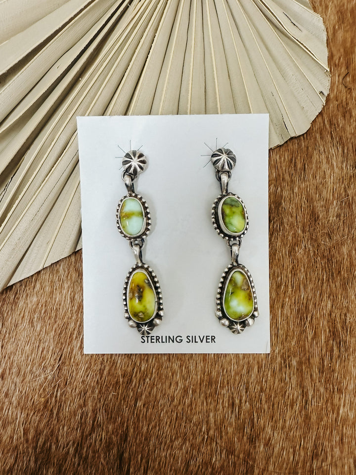 Palomino Turquoise Queens Earrings