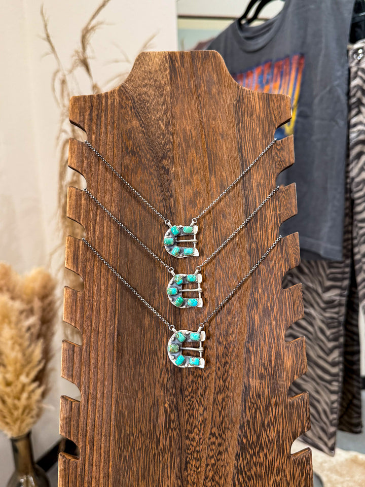 Buckle Up Kingman Necklace