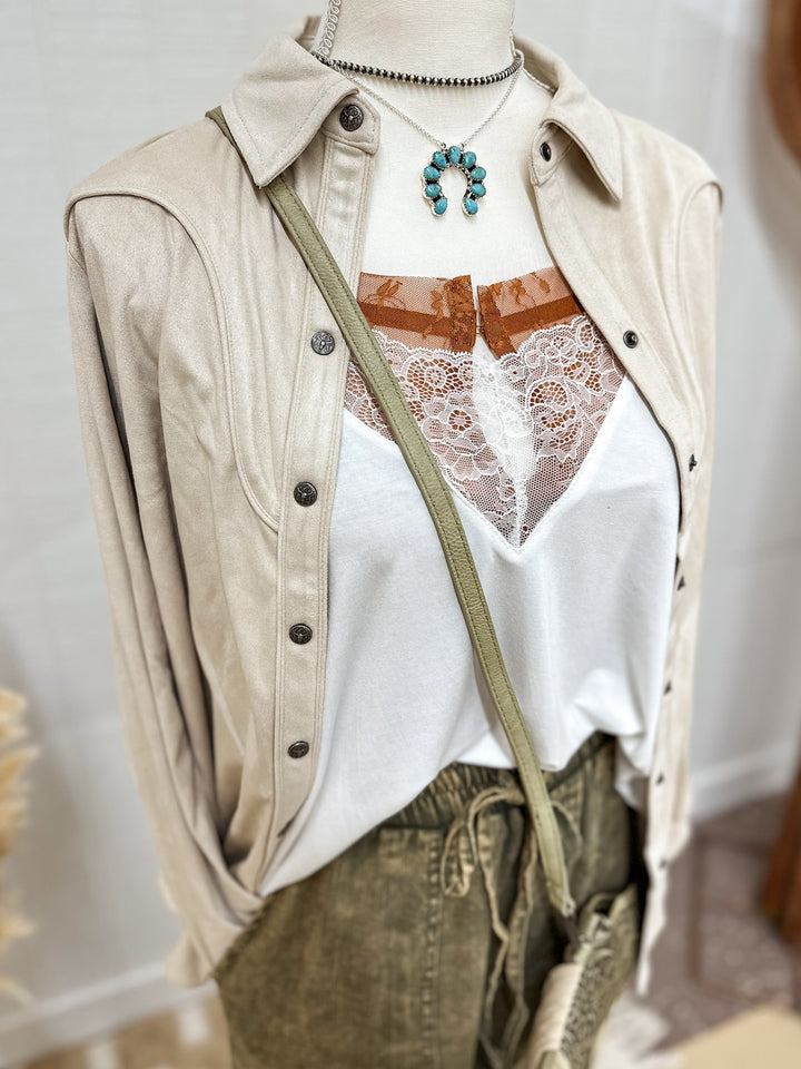 Ariat: Sage Suede Top