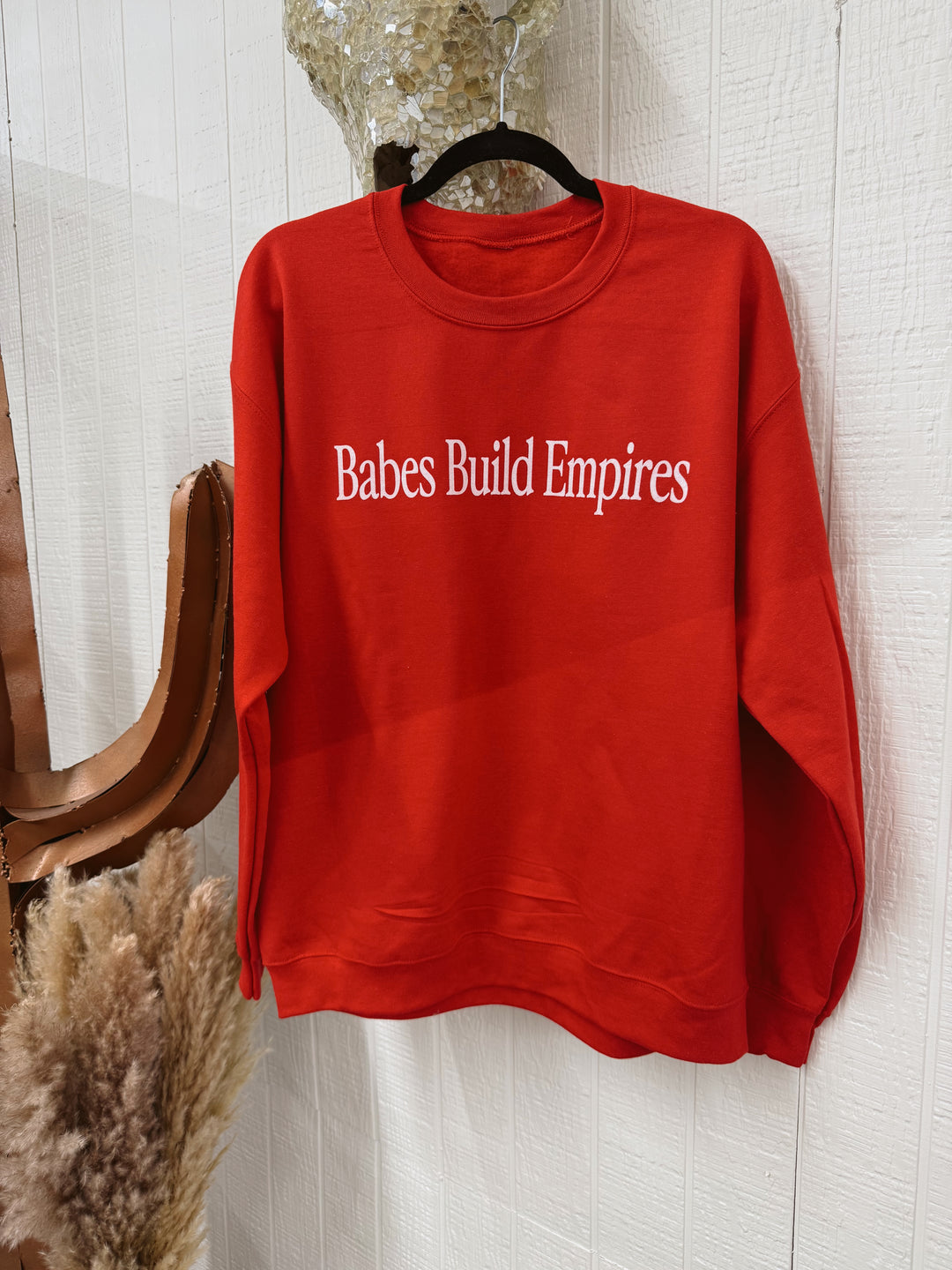 Babes Build Empires Crewneck