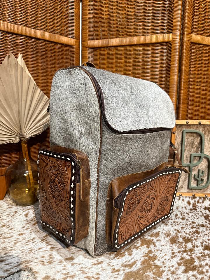 Evangeline Cowhide Backpack #61