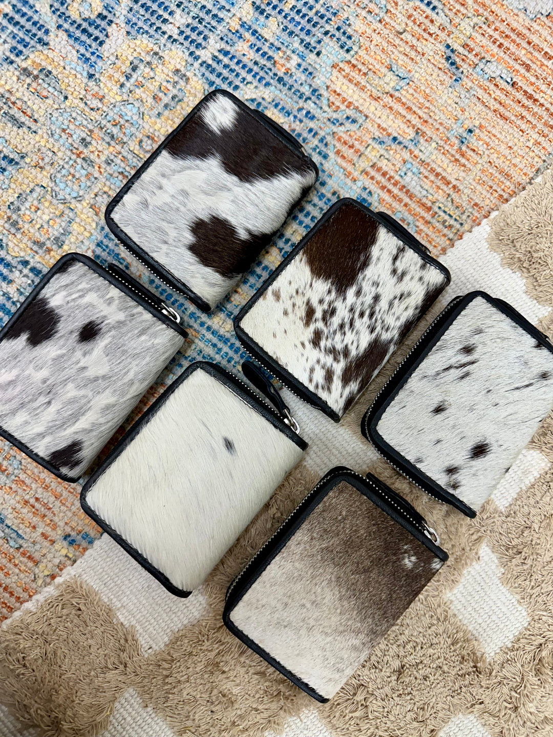 Cowhide Clutch Wallet