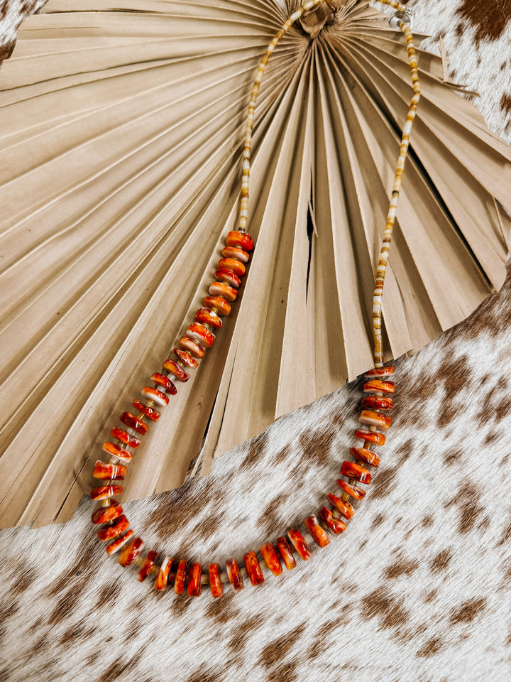 Tango Spiney Slab Necklace