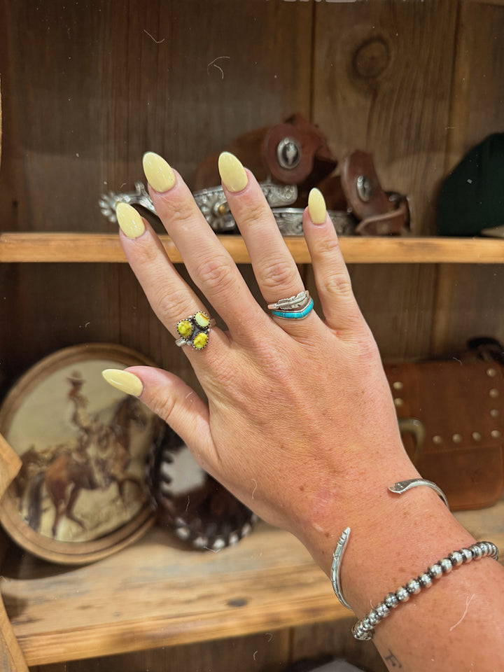 Palomino Cluster Ring - Adjustable