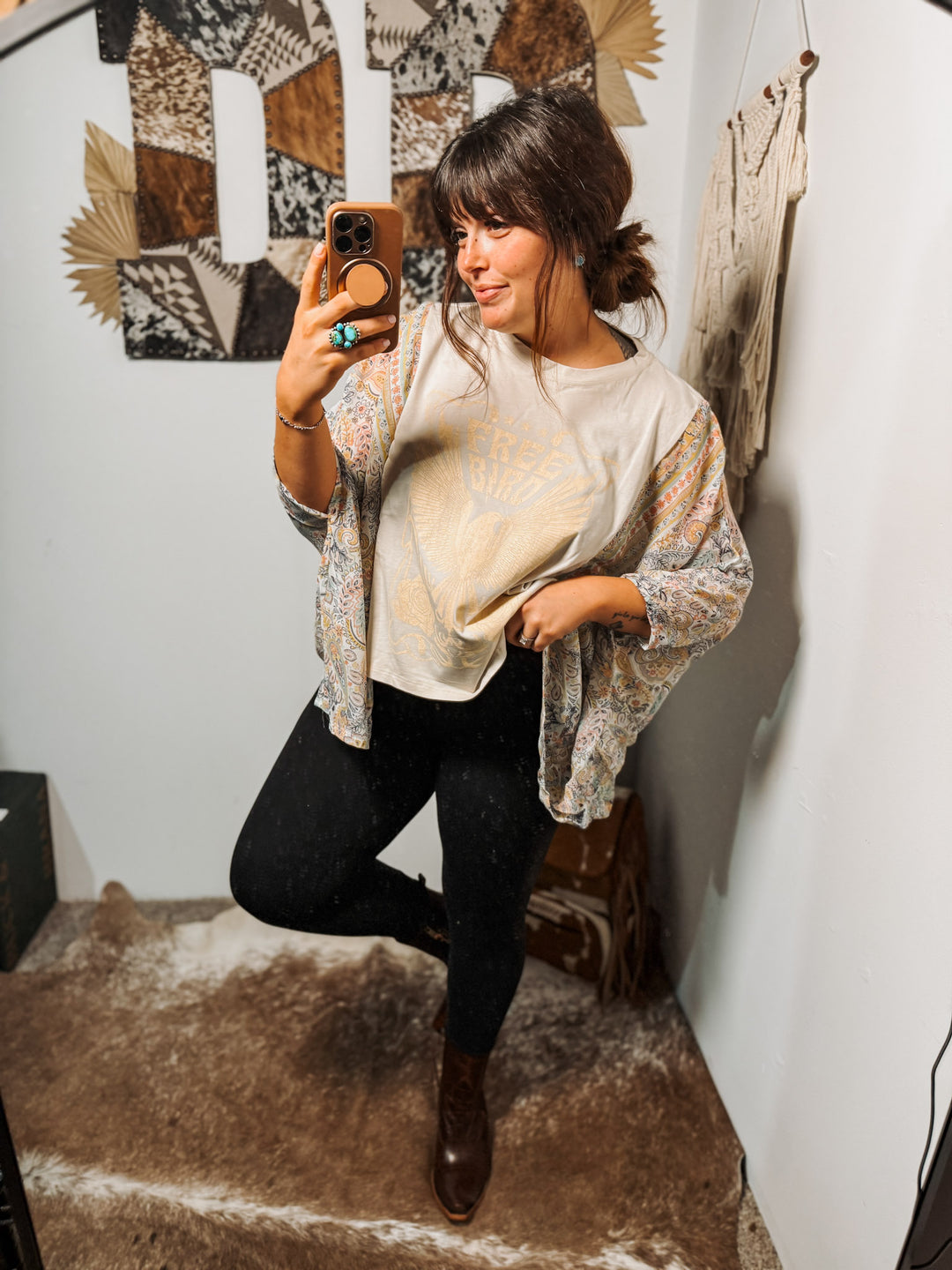 Free Bird Bandana Tee