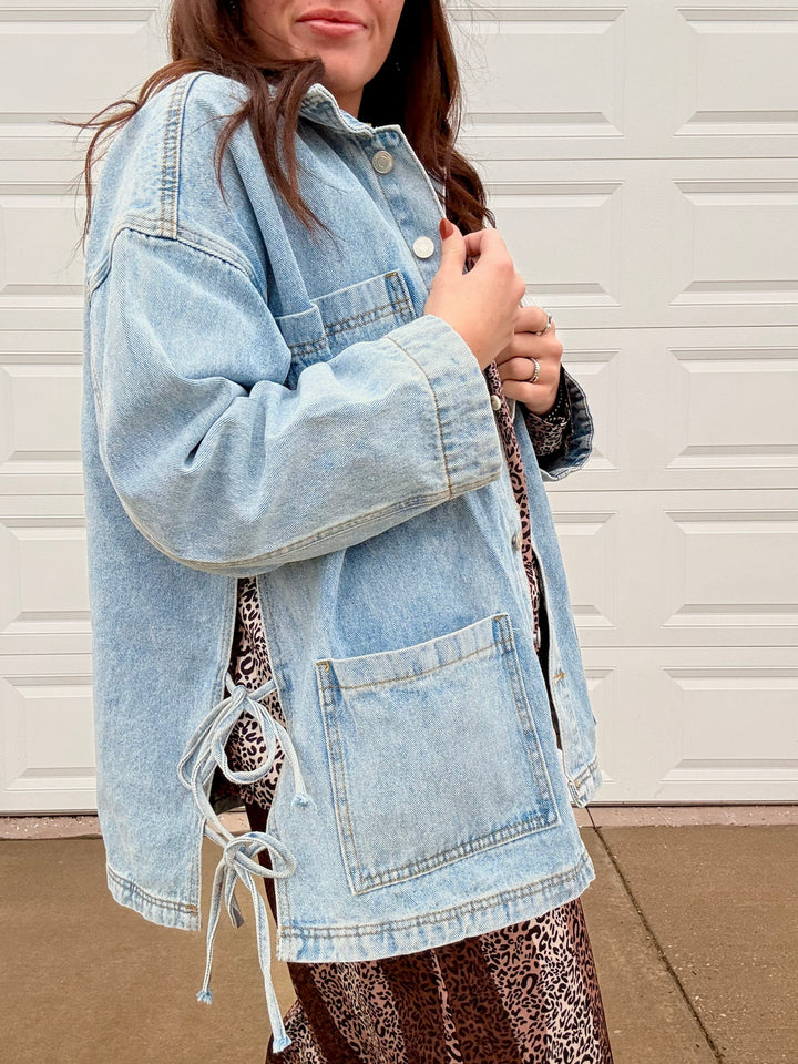 Lily of the Valley Denim Jacket