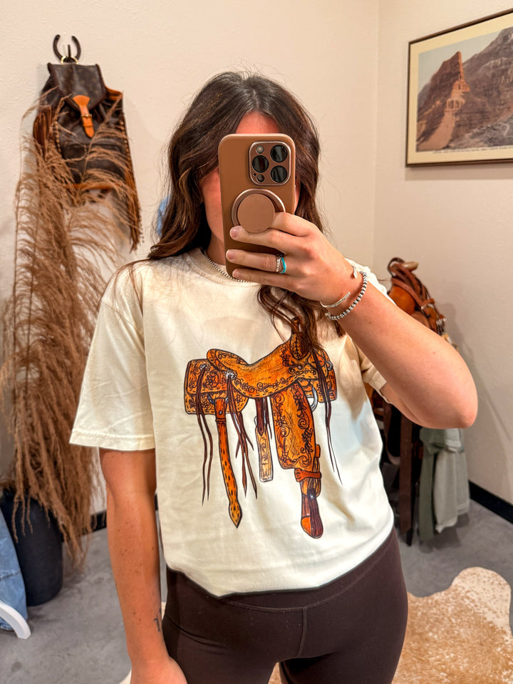 Tooled Saddle Tee