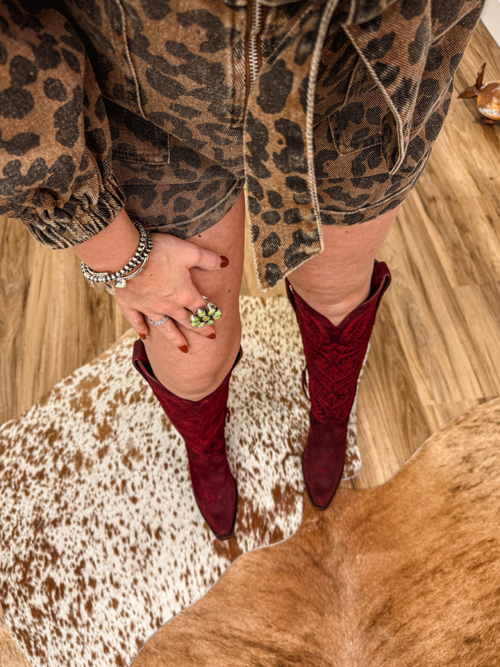 Ariat Laramie Boot: Burgundy