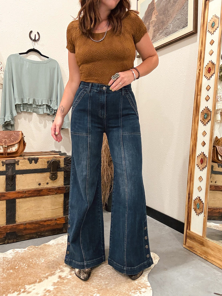 Saige: Tyler High Rise Trouser