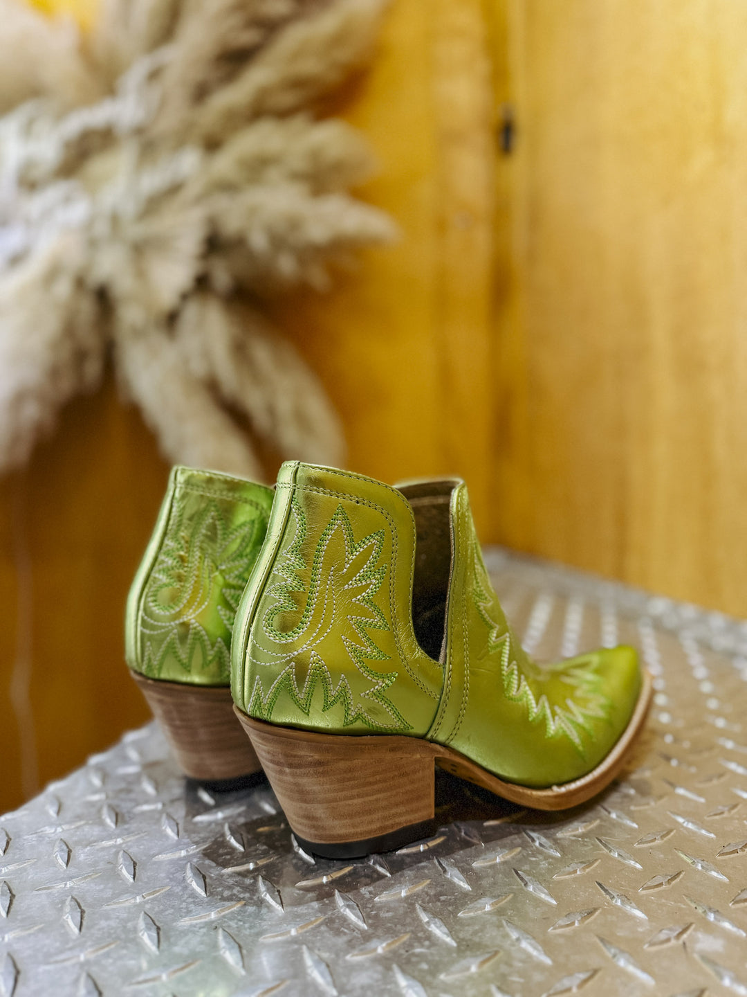 Ariat: Dixon Booties: Electric Green