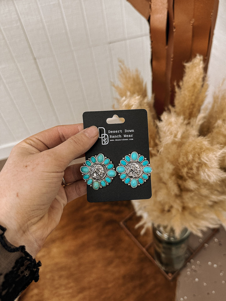 Leader Turquoise Earrings