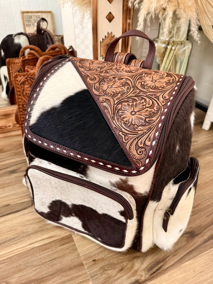 Rylan Cowhide Backpack