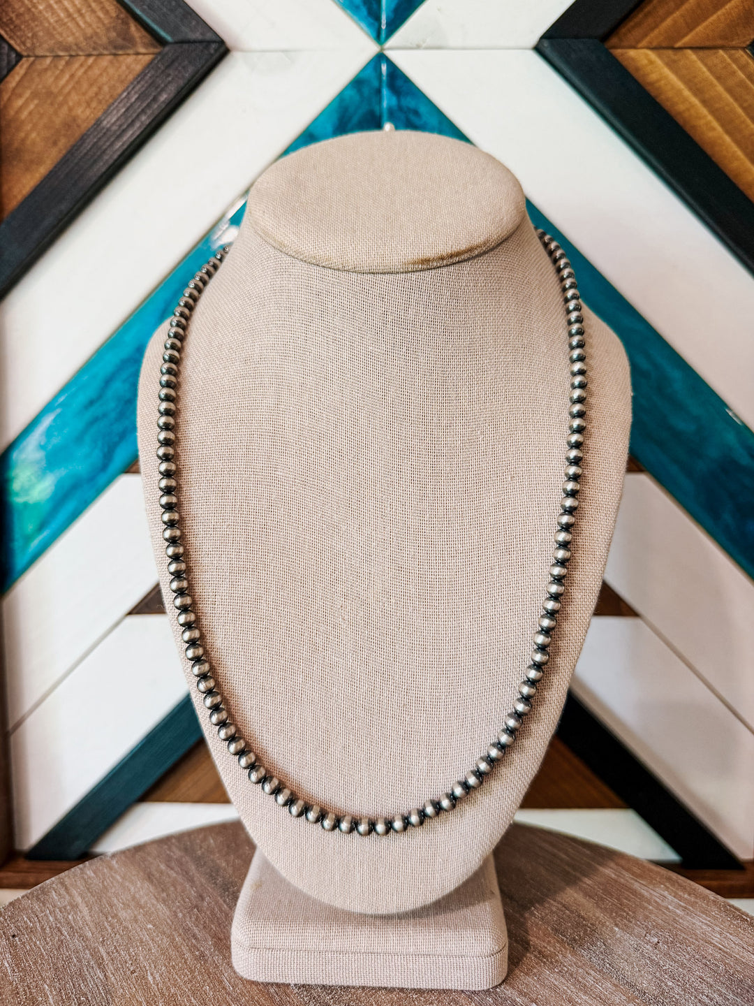 5mm 20” Navajo Pearl Necklace