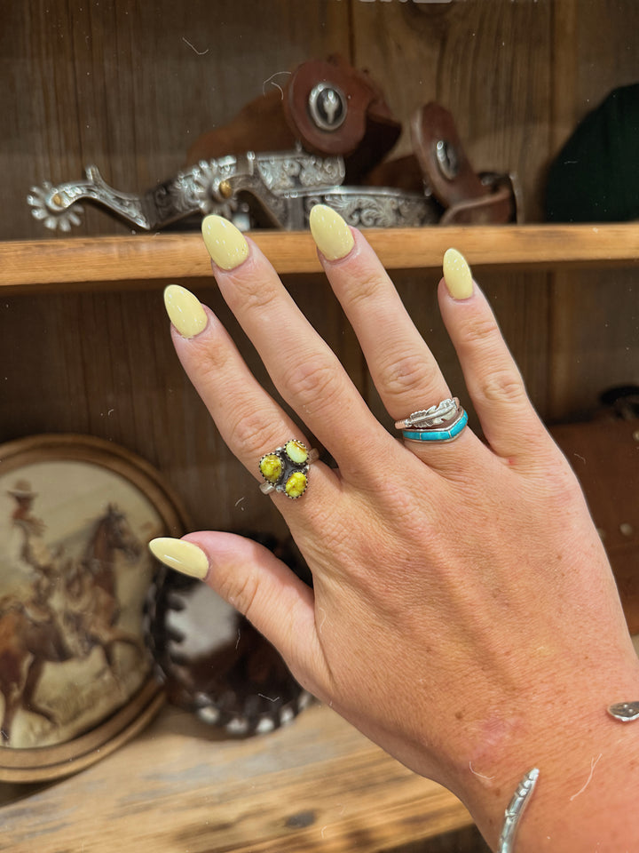 Palomino Cluster Ring - Adjustable
