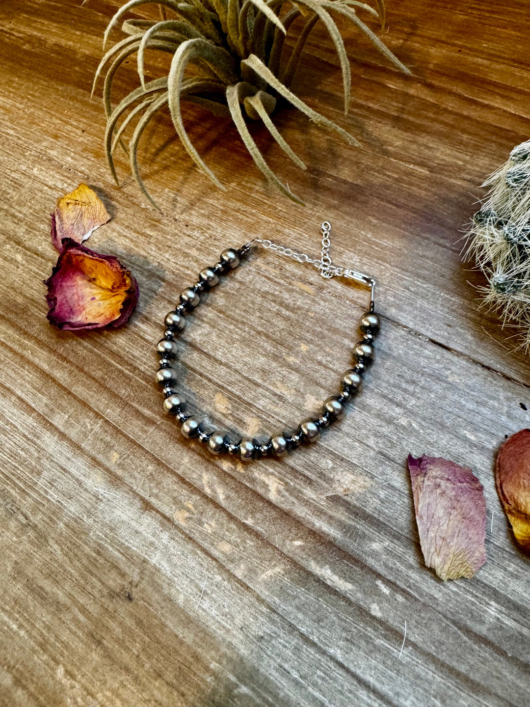 Sterling Silver Pearl Bracelet- 3 mm & 6 mm