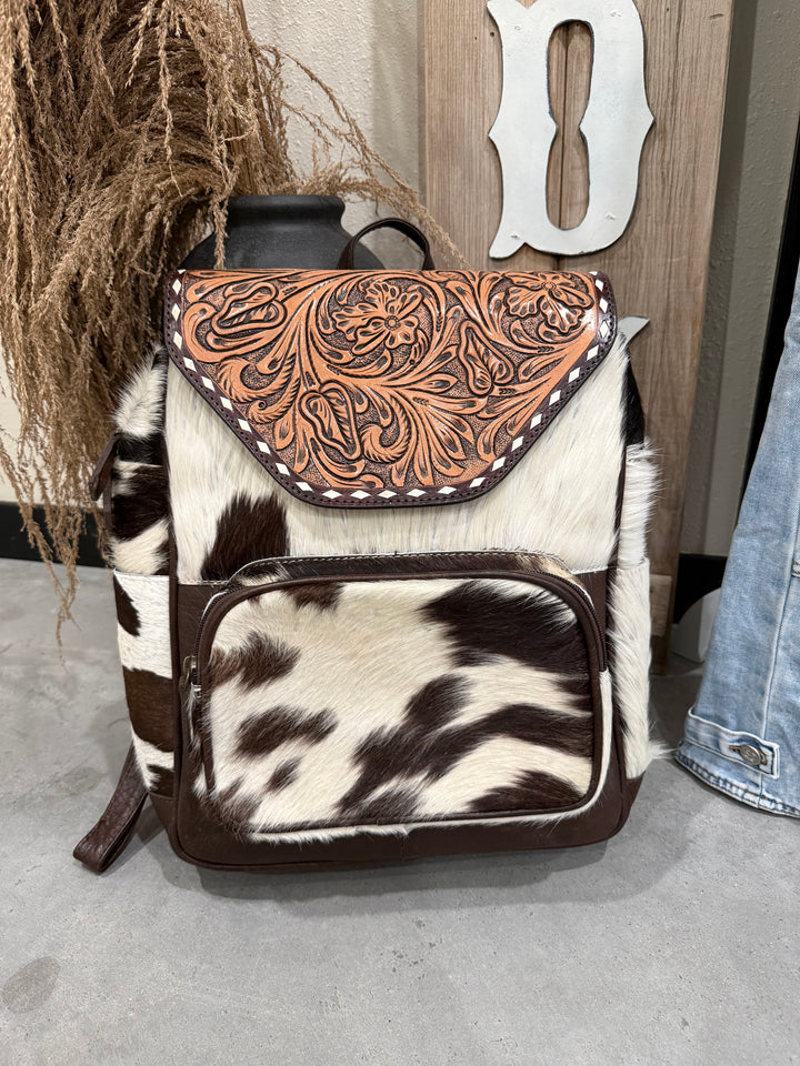 Cowhide Backpack #3