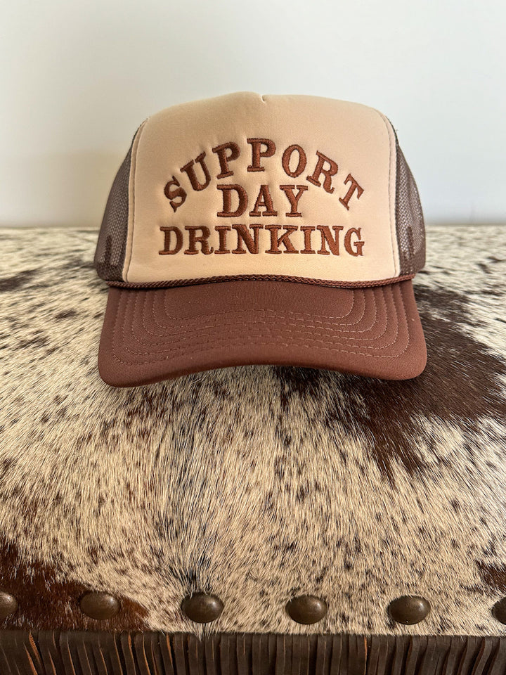 Support Day Drinking Trucker Hat