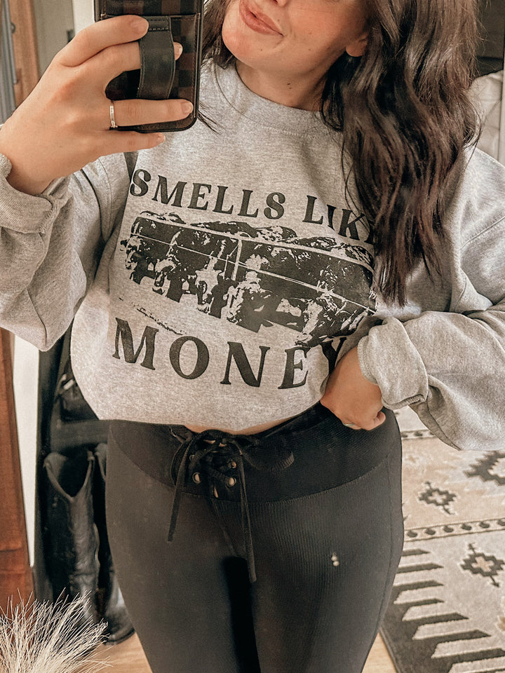 Smells Like Money Crewneck