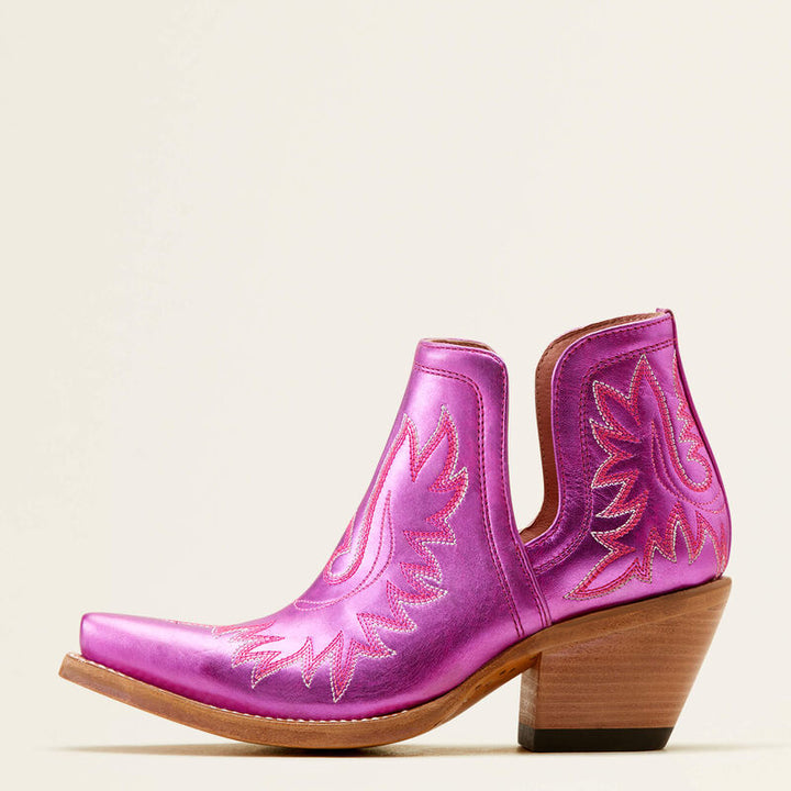 Ariat: Dixon Western Booties: Electric Raspberry