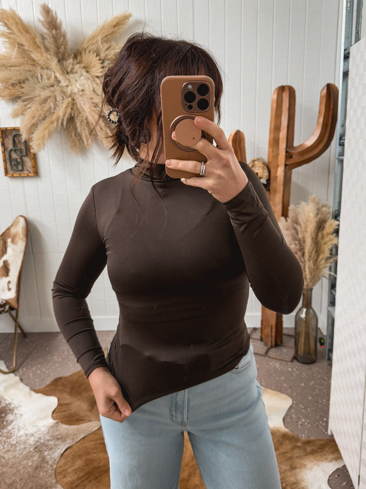 Like Butter Long Sleeve: Mocha